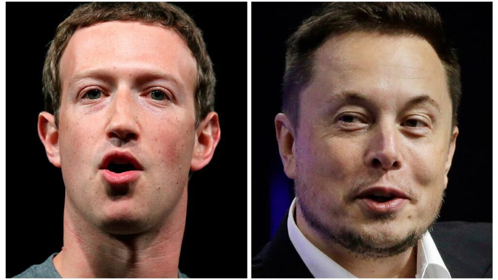 Mark Zuckerberg vs Elon Musk | AP