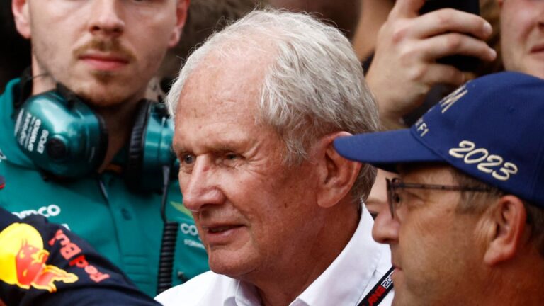 Helmut Marko y la eliminación de Checo Pérez en la Q2: “Llevaba los peores neumáticos en el peor momento”