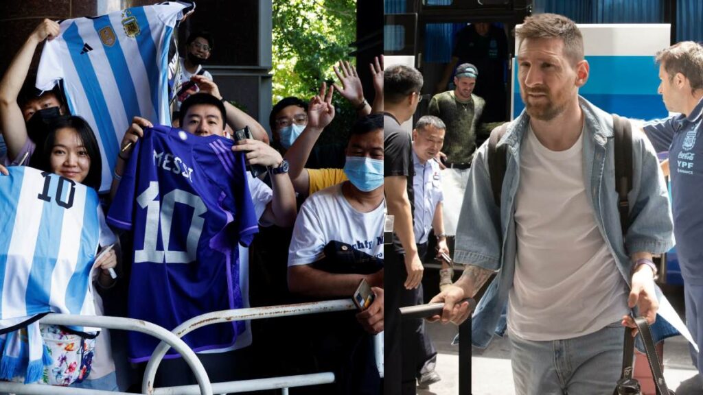 Messi y Argentina ya están en China