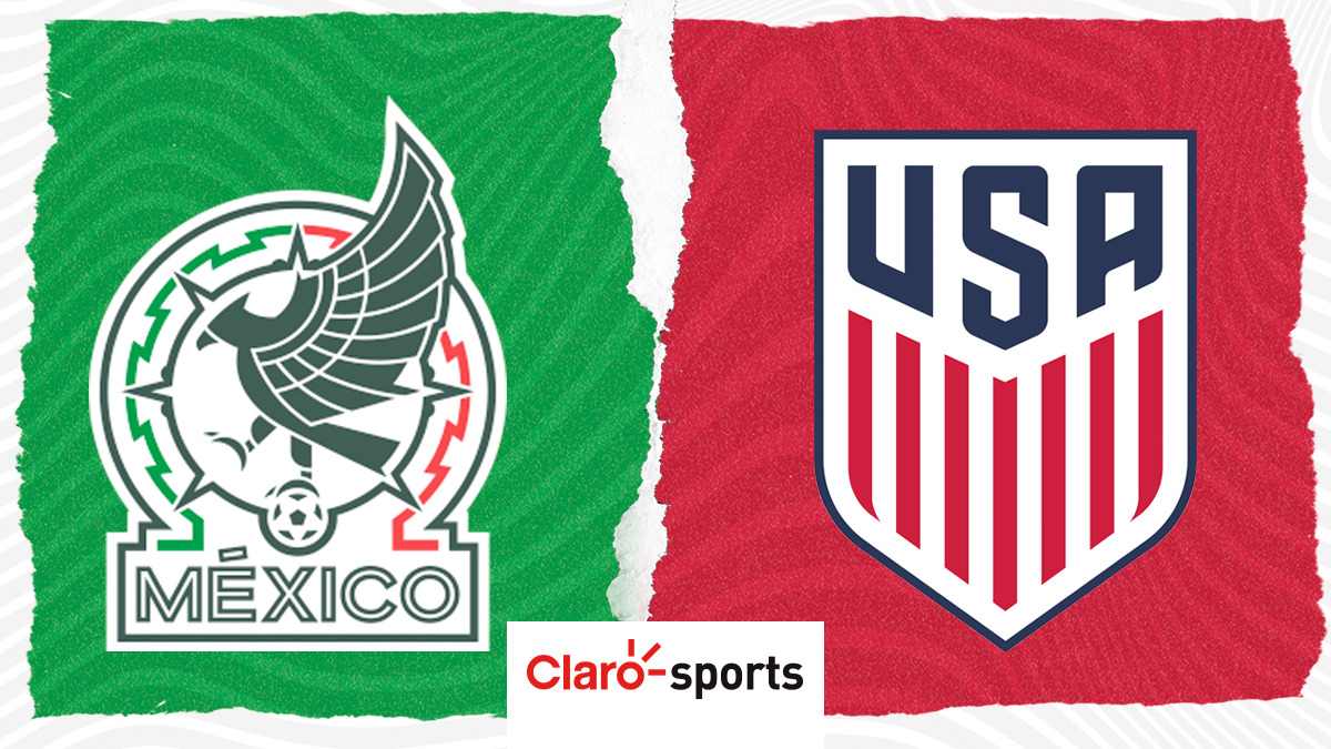 Partidos de hoy México vs Estados Unidos en vivo la Final del