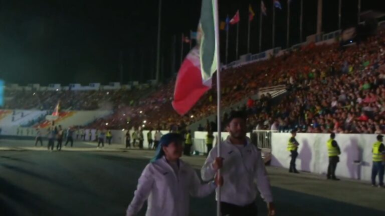 México, la primera delegación en aparecer en el desfile de inauguración de San Salvador 2023