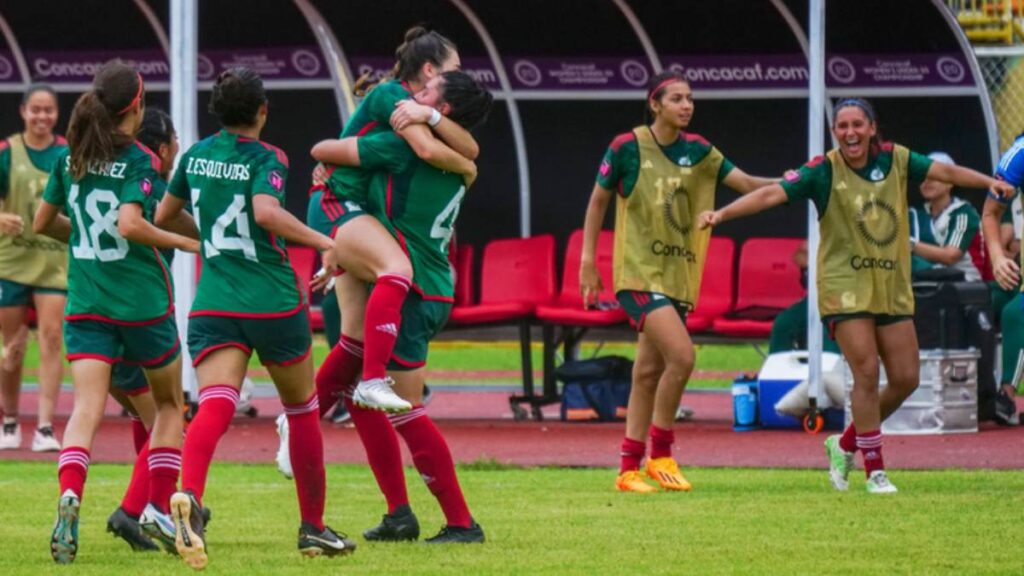 La selección mexicana femenil sub 20 consiguió el boleto para la Copa del Mundo de la especialidad al derrotar 2-1 a Canadá.