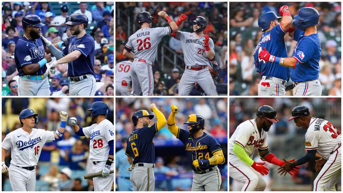 Los líderes divisionales en la MLB llegando a junio ¿quiénes se