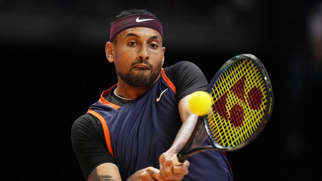 Nick Kyrgios tuvo que pasar un tiempo en un pabellón psiquiátrico. AP