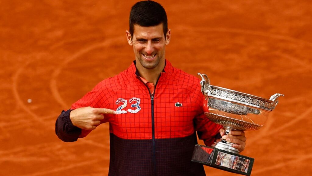 Djokovic se dijo bendecido y con el poder de crear su destino tras ganar Roland Garros (su título de Grand Slam número 23).