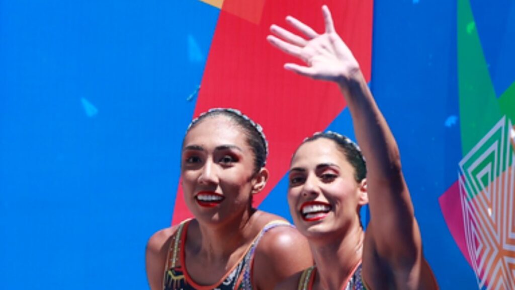 Revive lo mejor de la final del dueto libre de la natación artística de los Juegos Centroamericanos