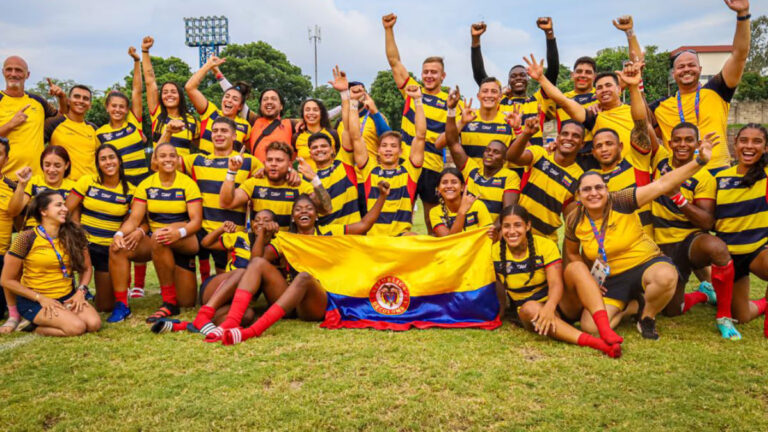 Colombia se baña de oro en rugby 7