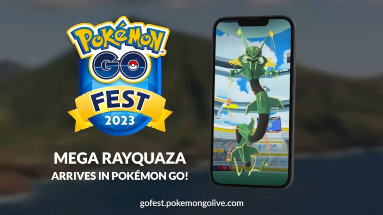 Mega-Rayquaza llegará para el Festival de ‘Pokémon GO’ 2023