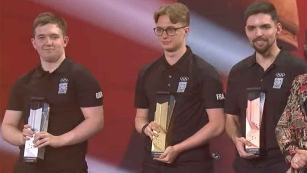 Kylian Drumont, campeón de Motorsport Gran Turismo 7 dentro de la Semana Olímpica de Esports 2023