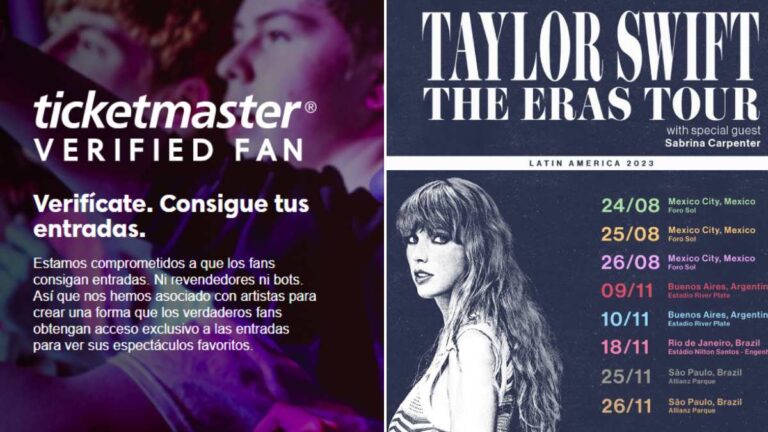 ¿Qué es “Verified Fan”, el sistema que se estrena en México para obtener boletos del concierto de Taylor Swift?