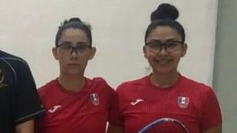 Alexandra Herrera y Montserrat Mejía vienen de atrás y le dan a México el oro en dobles femenil del ráquetbol