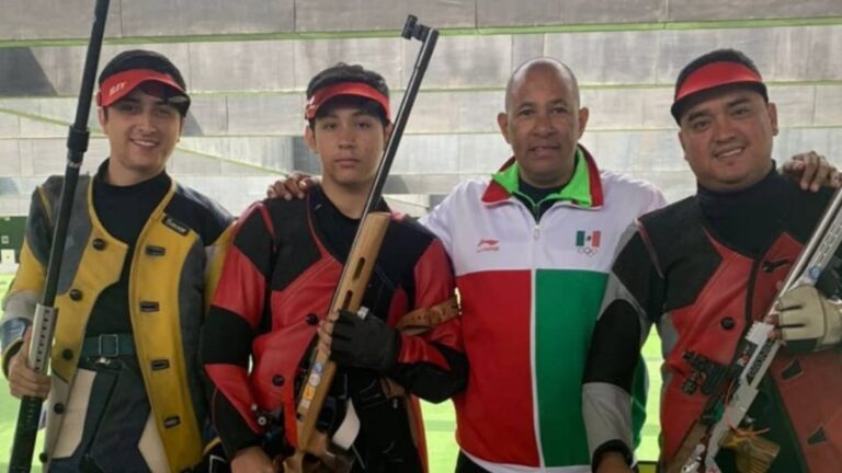 México gana medalla de oro y plata en tiro deportivo varonil por equipos