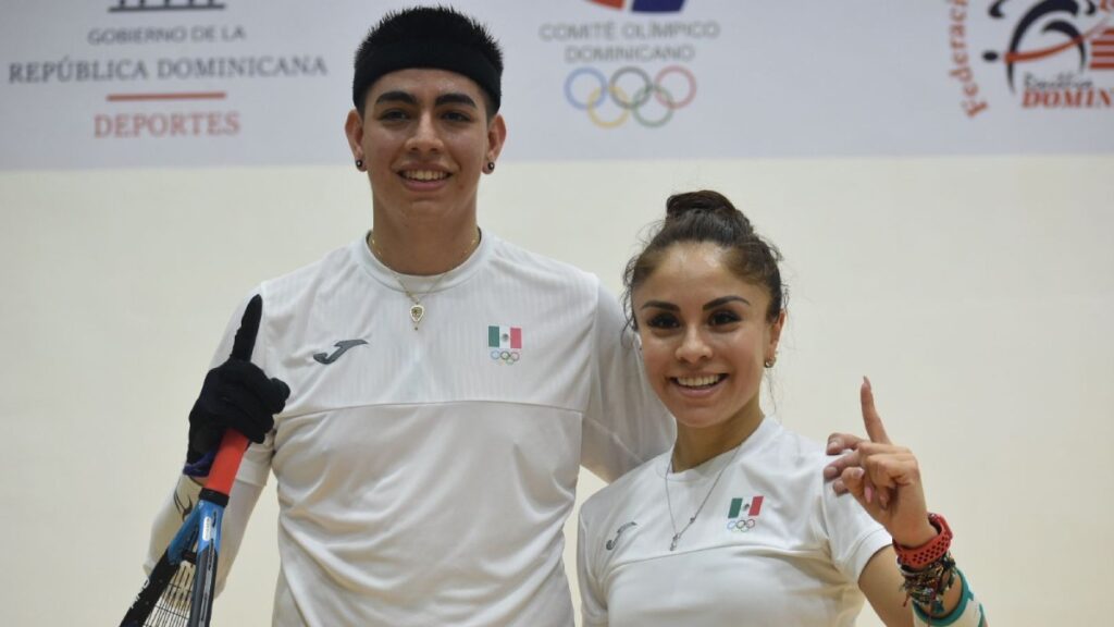 Paola Longoria y Eduardo Portillo