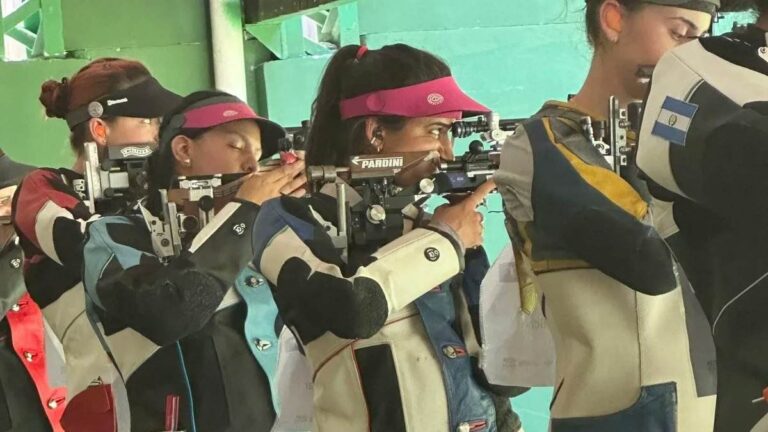 Highlights de tiro deportivo femenil en los Juegos Centroamericanos 2023: Resultado de la final individual 50 m rifle tres posiciones