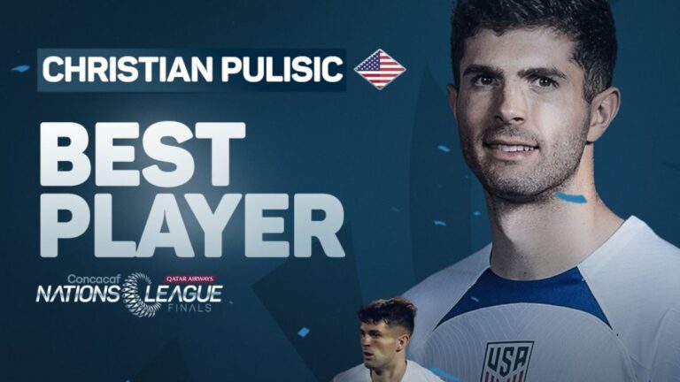 Christian Pulisic, el MVP de la Nations League 2023