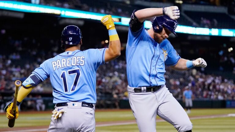 Los Rays se quedan con la serie ante los Diamondbacks en Arizona