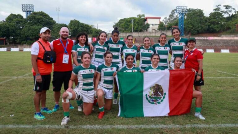 México se cuelga la medalla de plata en rugby 7 femenil