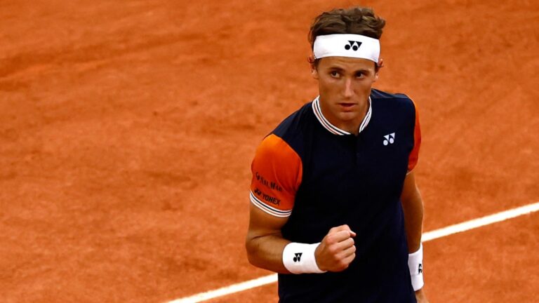 Casper Ruud será el rival de Novak Djokovic en la final de Roland Garros
