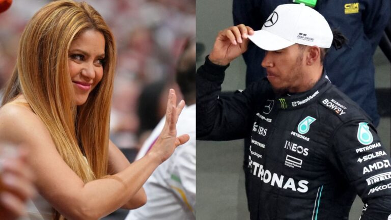 ¿Shakira y Lewis Hamilton en una relación? Fuentes revelan que están en “etapa de conocerse”