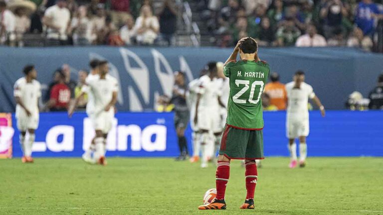 Terrible partido de México ¡Únicamente un tiro a gol!
