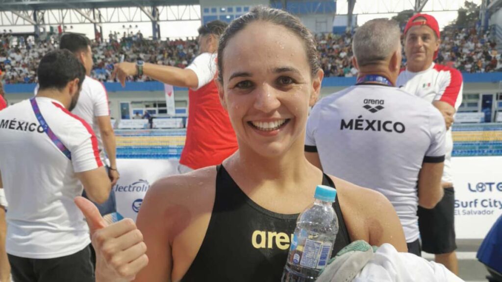 ¡María Mata es de oro! Se lleva la final de los 200 metros mariposa de San Salvador 2023 | @COM_Mexico