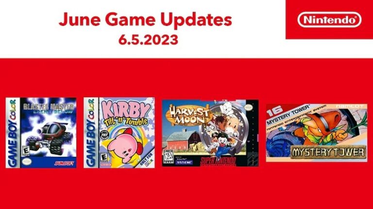 Kirby y Harvest Moon, lo nuevo en llegar a Nintendo Switch Online