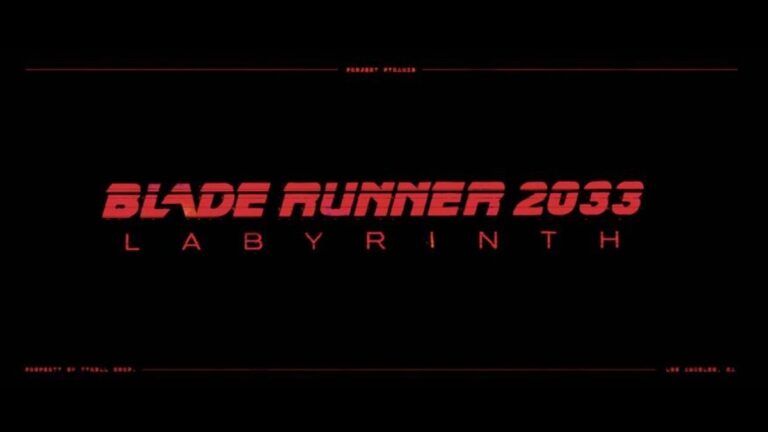 Anapurna presentó Blade Runner 2033: Labyrinth