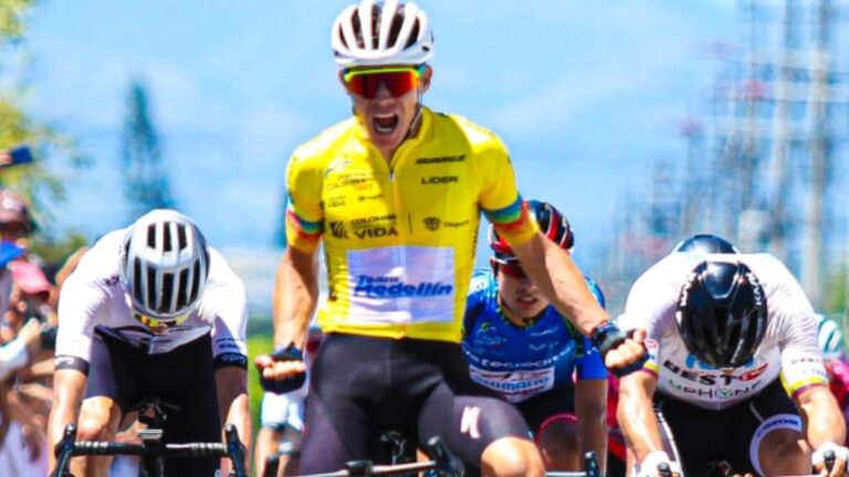 ‘Superman’ López saca a relucir su casta de escalador y gana la etapa reina de la Vuelta a Colombia