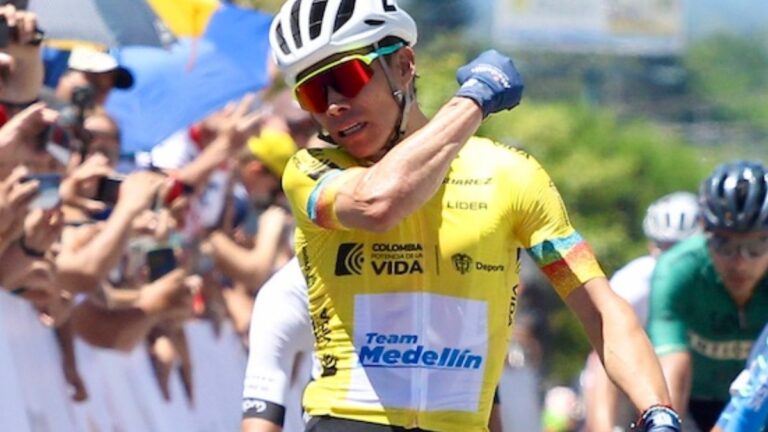 Clasificación general de la Vuelta a Colombia 2023 tras la etapa 4: ‘Superman’ López sigue imparable