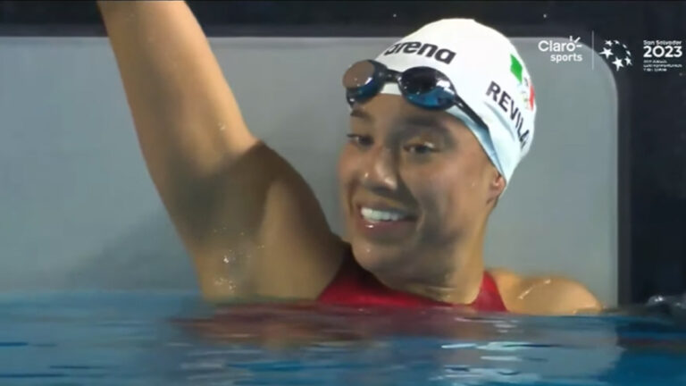 ¡Tayde Revilak es de oro! Se lleva la final de los 50 metros libres