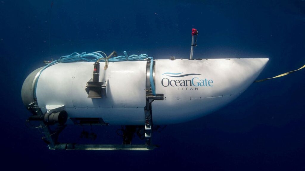 Foto del sumergible Titán. - Reuters.