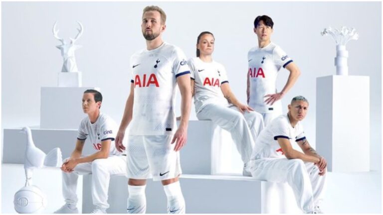 Tottenham presenta su nuevo uniforme con todo y Harry Kane. ¿Pasará del Real Madrid y se quedará con los Spurs?