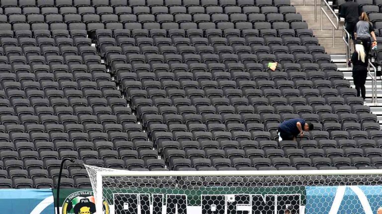 ¡Insólito! Abandono total a la selección mexicana en el Allegiant Stadium ante Panamá