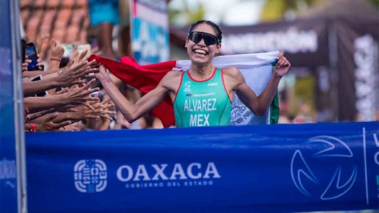 México cosecha tres medallas en la Copa Mundial de Triatlón 2023