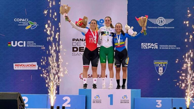 ¡Oro histórico para México! Victoria Velasco gana la prueba de omnium en el Campeonato Panamericano de ciclismo de pista