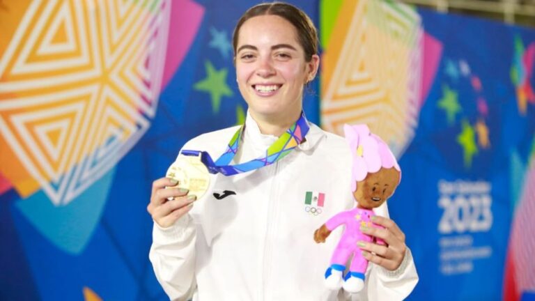 Victoria Velasco le da el oro a México en la prueba de omnium de ciclismo de pista