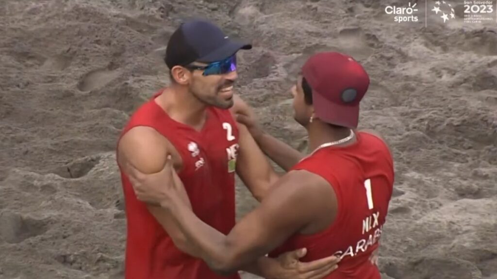 Juan Virgen y Miguel Sarabia derrotaron a Jefferson Cascante y Ruben Mora para coronarse de manera histórica en voleibol de playa