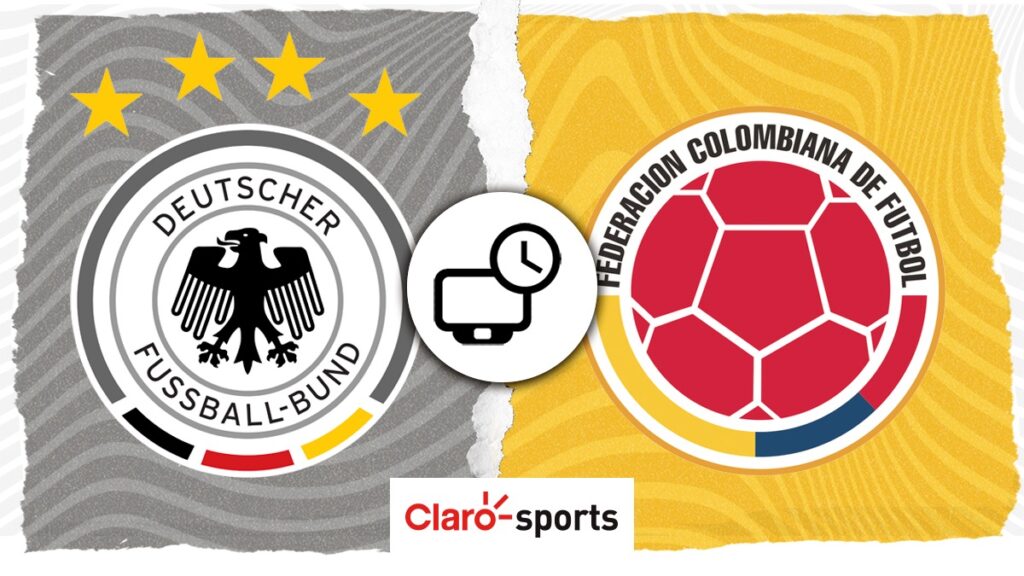 Horario y dónde ver Alemania vs Colombia.