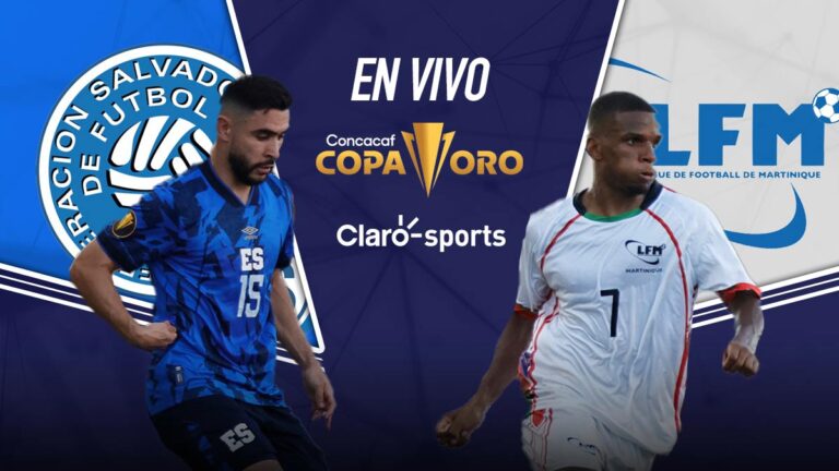 El Salvador vs Martinica, en directo el partido de la Concacaf Copa Oro 2023