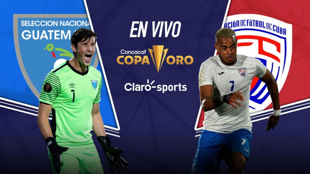 Guatemala vs Cuba, en vivo el partido de la Copa Oro