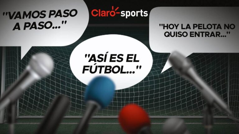 Las frases más trilladas por los futbolistas: Del “Vamos paso a paso” al “Así es el fútbol…”