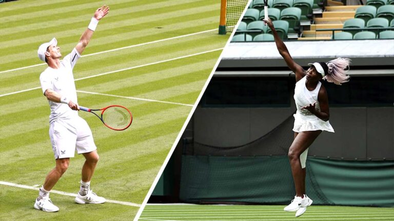 Venus Williams y Andy Murray conocen a sus rivales en su regreso a Wimbledon