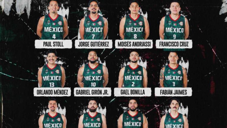 México presenta el roster oficial de los 12 guerreros para el Mundial FIBA 2023: Daniel Amigo se recupera y entra a la lista