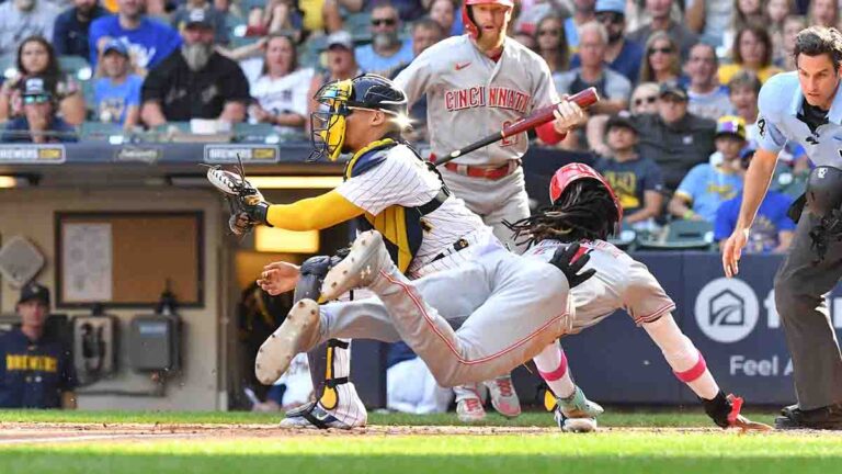 Elly De La Cruz hace historia al robarse segunda, tercera y home en un inning en la victoria de Cincinnati ante Brewers