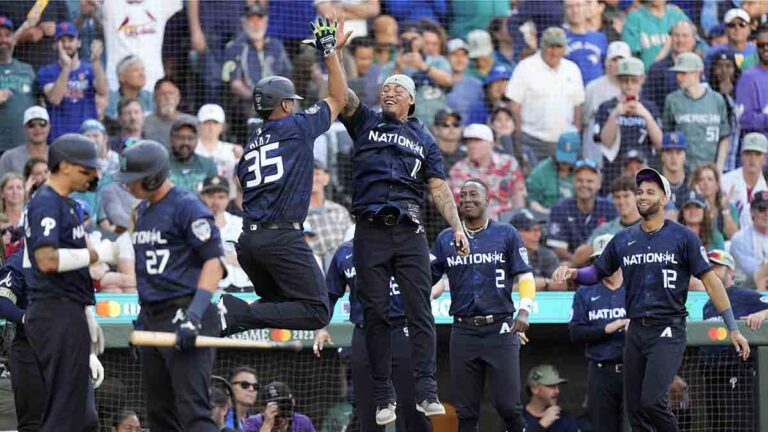 La Liga Nacional vence a la Liga Americana y acaba con la racha de 11 años sin ganar en el All-Star Game