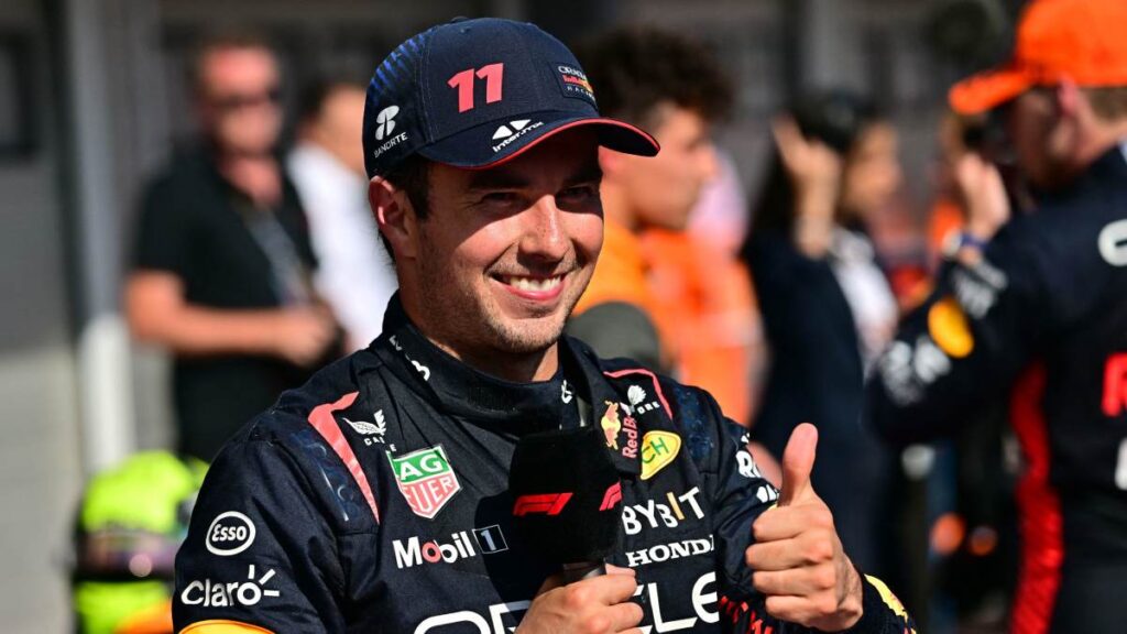 Checo Pérez, podio en el GP Hungría 2023 | Reuters