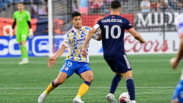 El Atlético de San Luis es goleado en su debut en la Leagues Cup por el New England Revolution