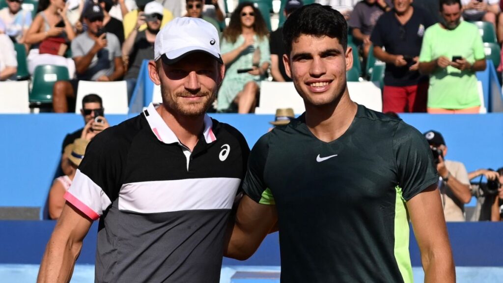 Alcaraz le remonta a Goffin y consigue el punto para España en la Copa Hopman