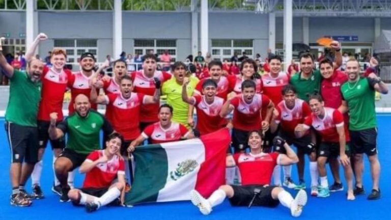 México obtiene la medalla de oro en hockey sobre pasto varonil tras vencer a Trinidad y Tobago