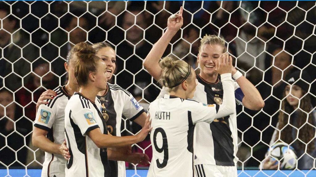 Alexandra Popp quedó en tercer lugar de la lista histórica de goleadoras de Alemania. Reuters
